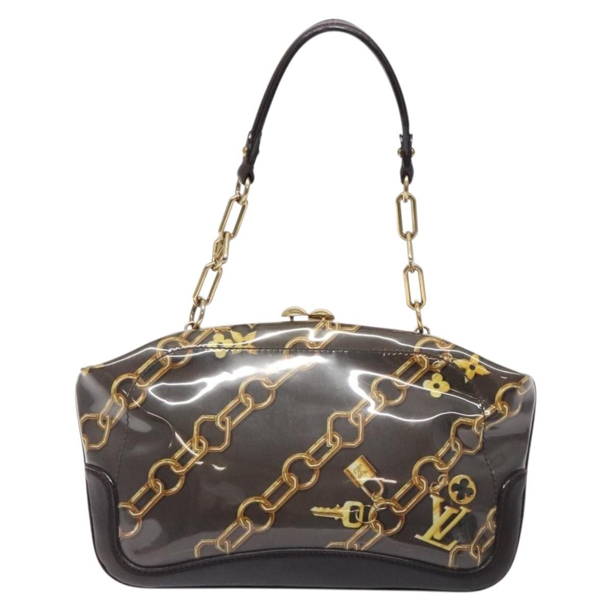 Louis Vuitton Louis Vuitton Charms Pochette PVC Over Printed Silk Size ONE SIZE - 2 Thumbnail
