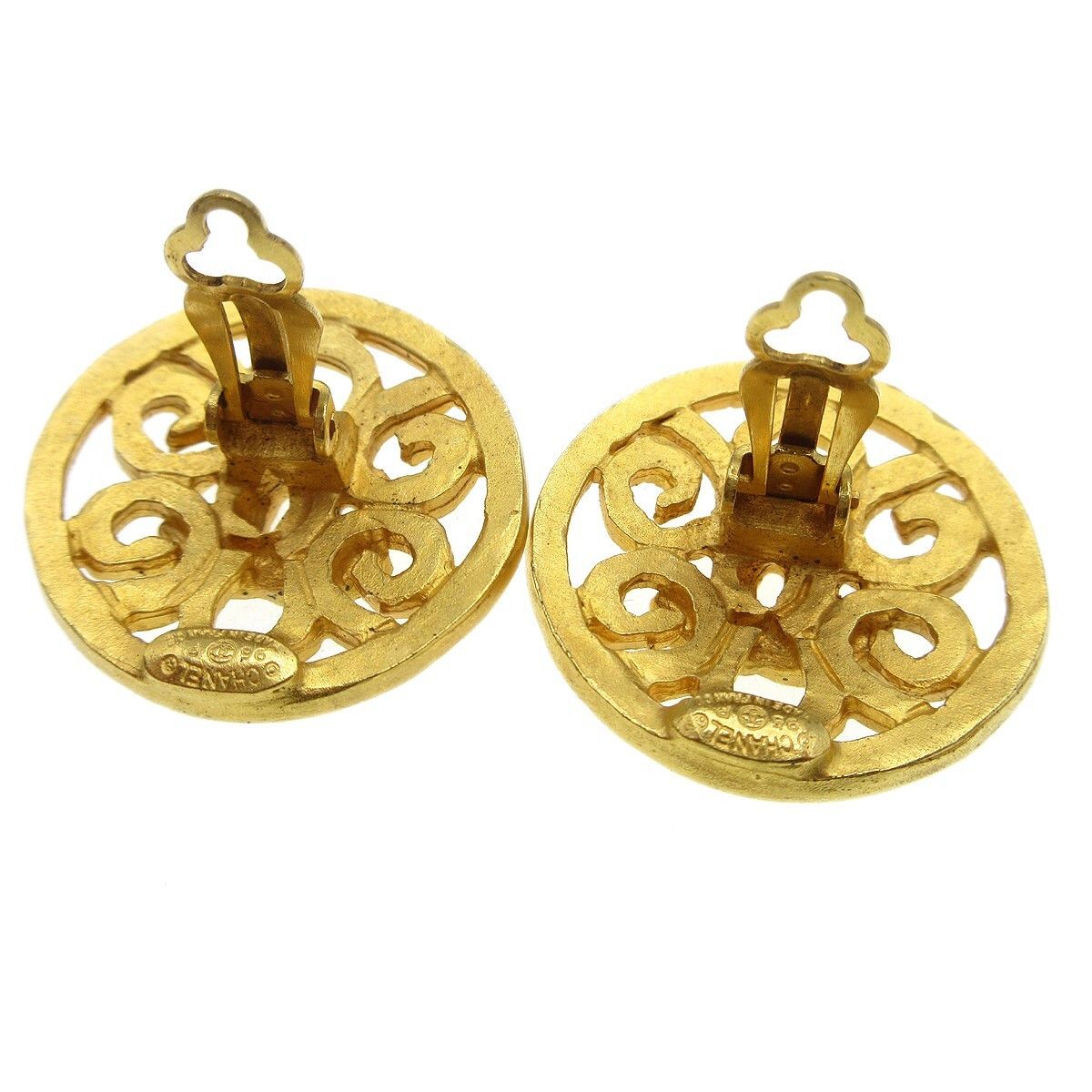 Chanel Chanel CC Round Earrings Metal Size ONE SIZE - 5 Thumbnail