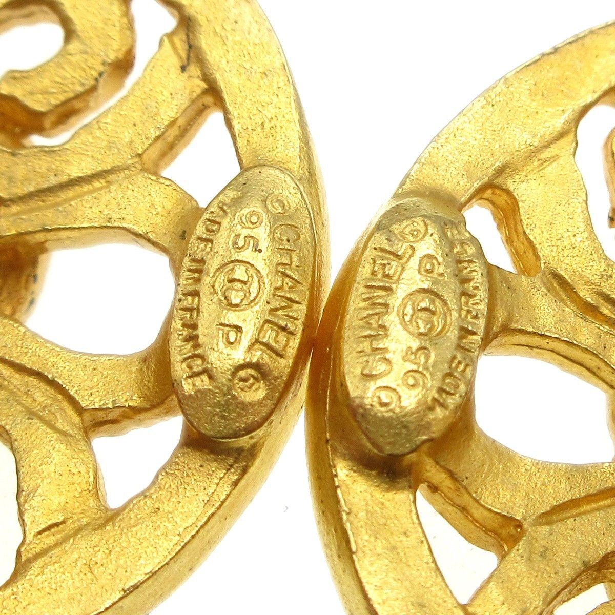 Chanel Chanel CC Round Earrings Metal Size ONE SIZE - 3 Thumbnail