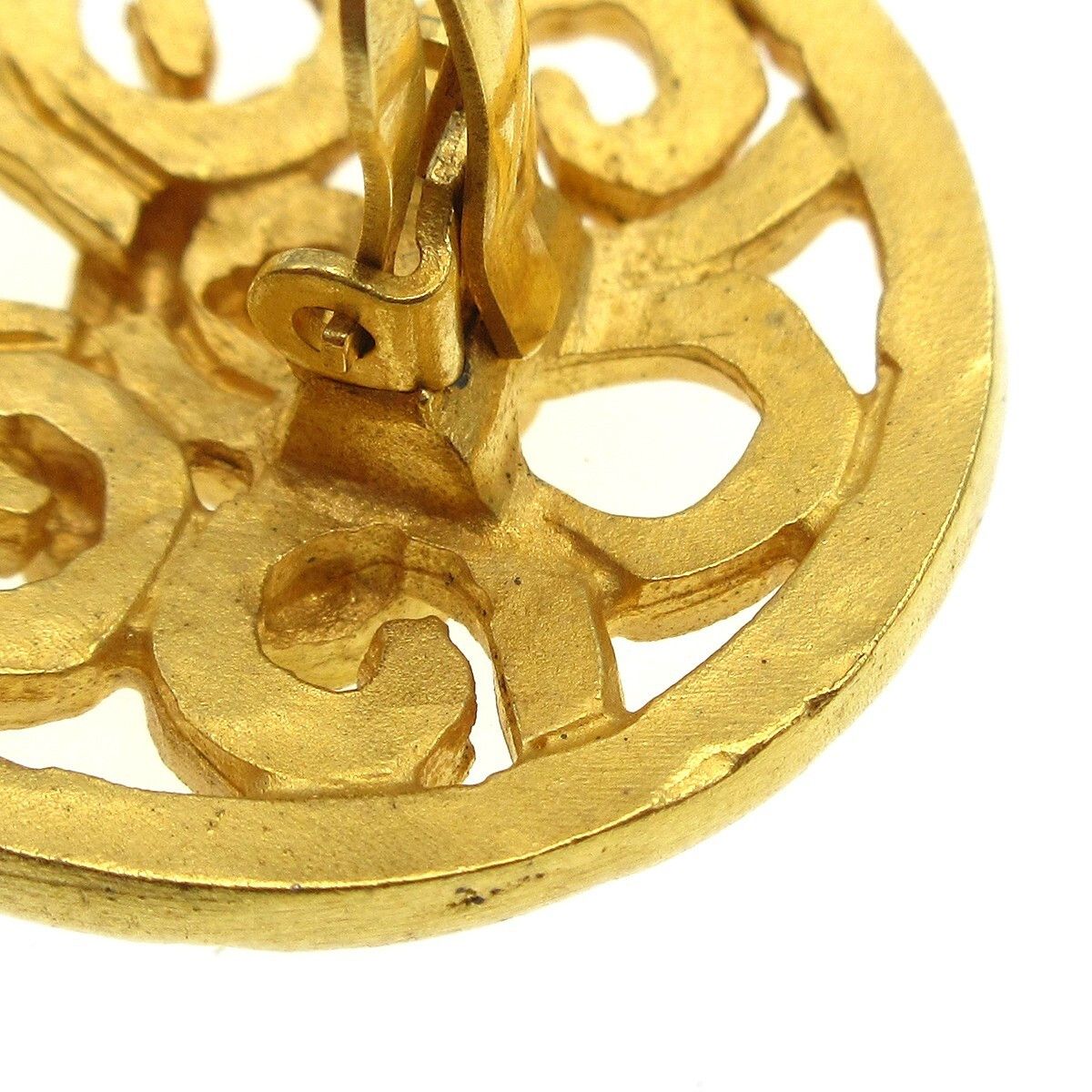 Chanel Chanel CC Round Earrings Metal Size ONE SIZE - 4 Thumbnail