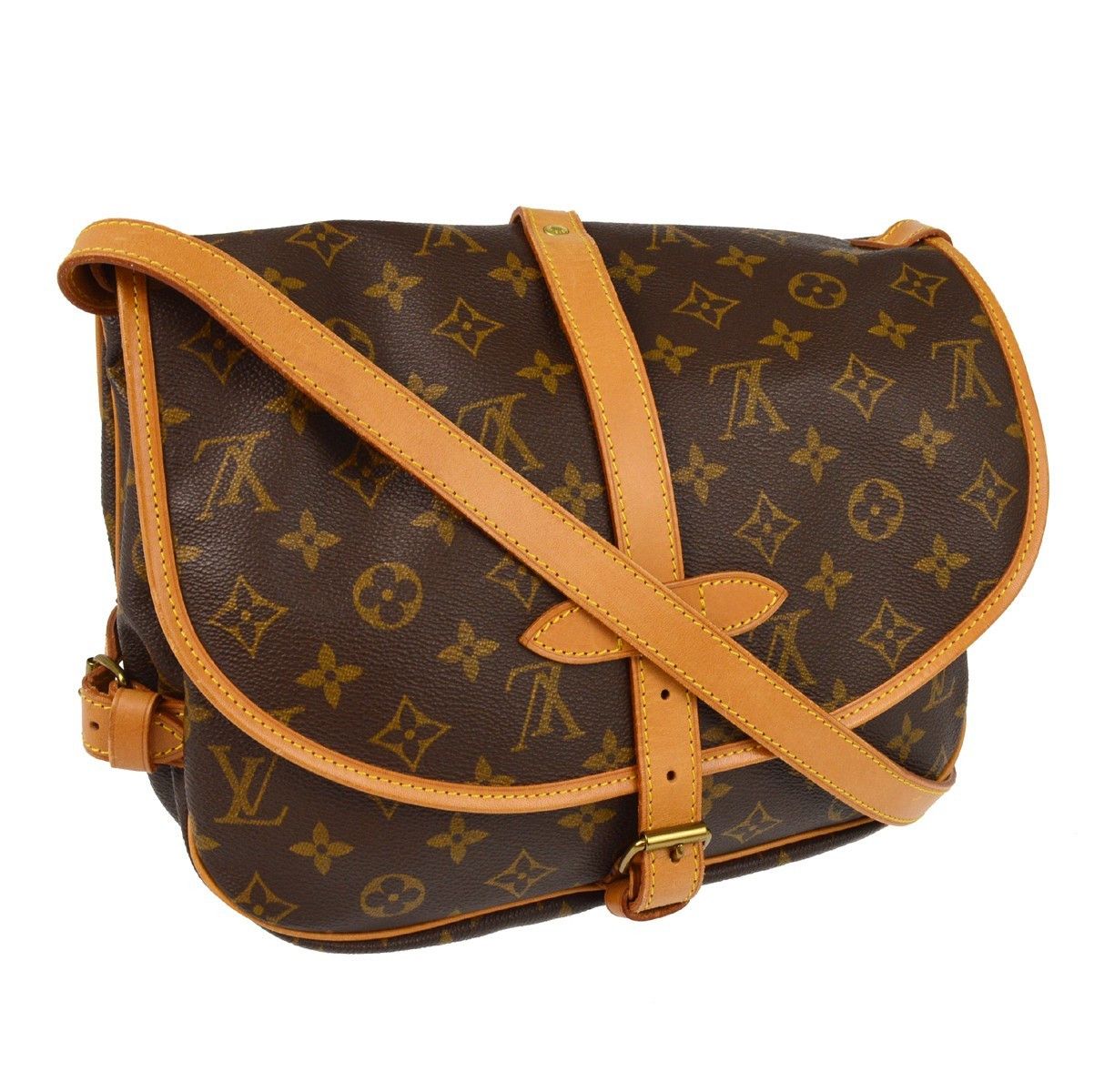 Louis Vuitton Louis Vuitton Saumur Handbag Monogram Canvas Size ONE SIZE - 2 Thumbnail
