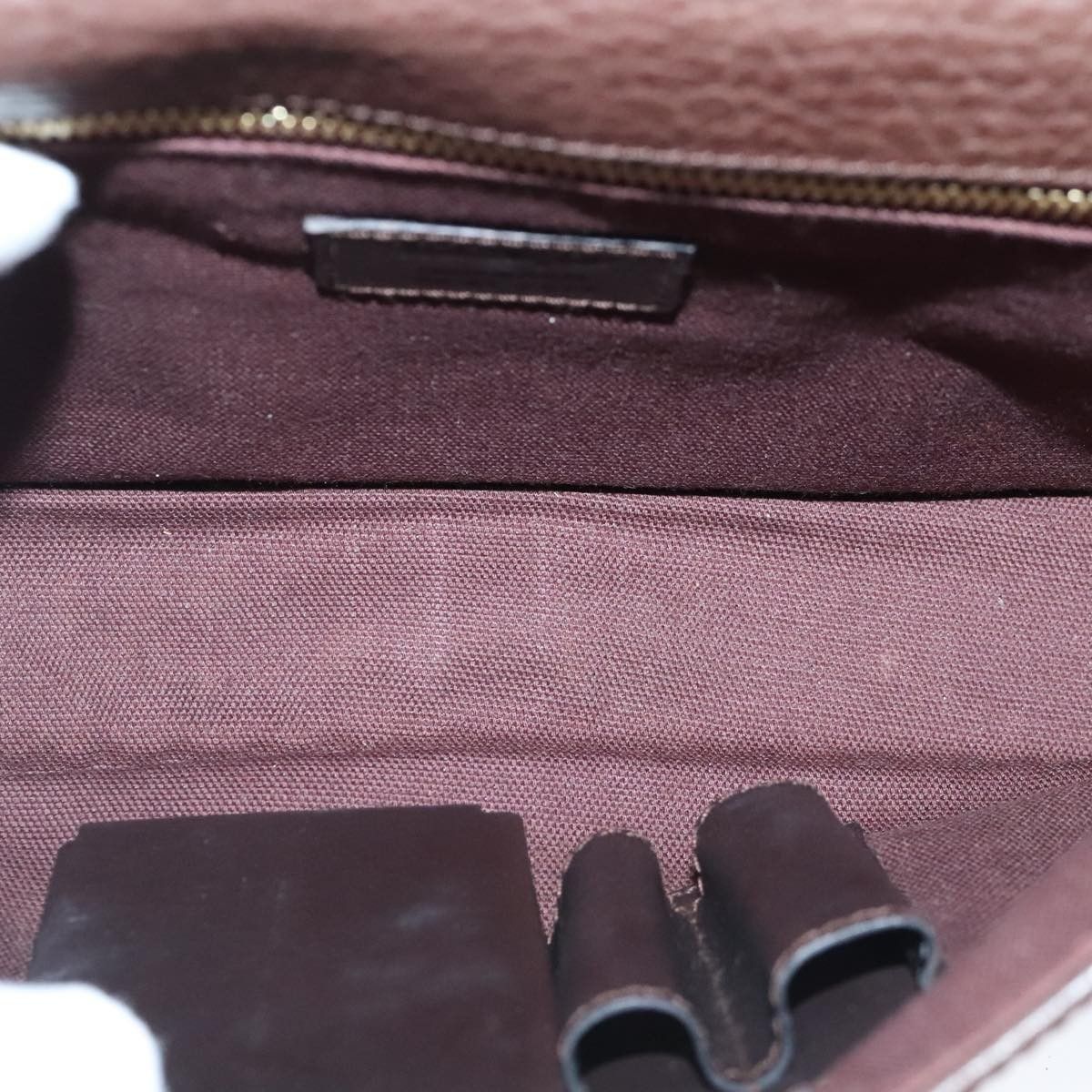 Salvatore Ferragamo Salvatore Ferragamo Gancini Pouch Leather Size ONE SIZE - 5 Thumbnail