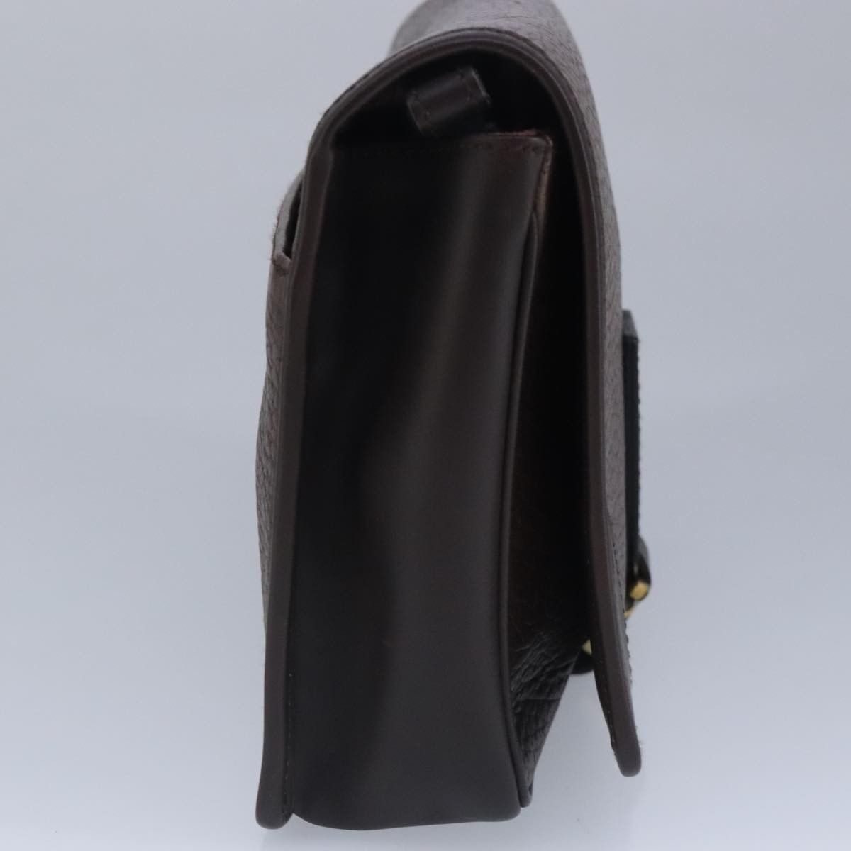Salvatore Ferragamo Salvatore Ferragamo Gancini Pouch Leather Size ONE SIZE - 3 Thumbnail