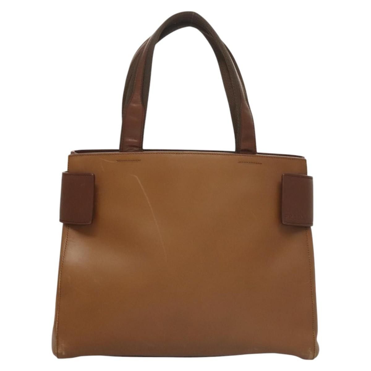 Prada Prada Vintage Handbag Leather Size ONE SIZE - 17 Thumbnail