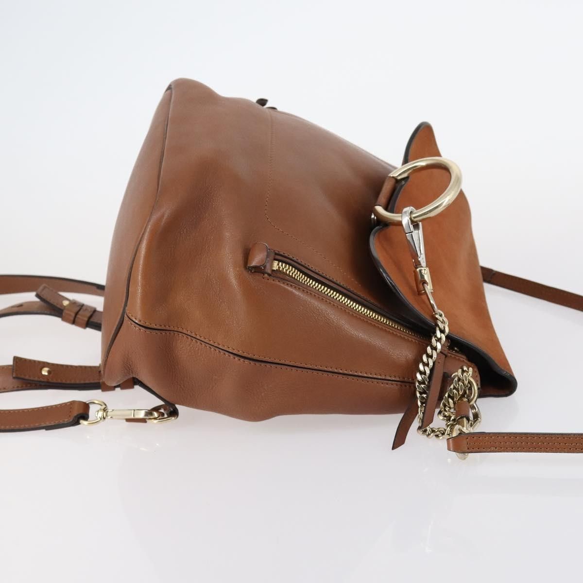 Chloe Chloe Faye Backpack Leather and Suede Size ONE SIZE - 3 Thumbnail