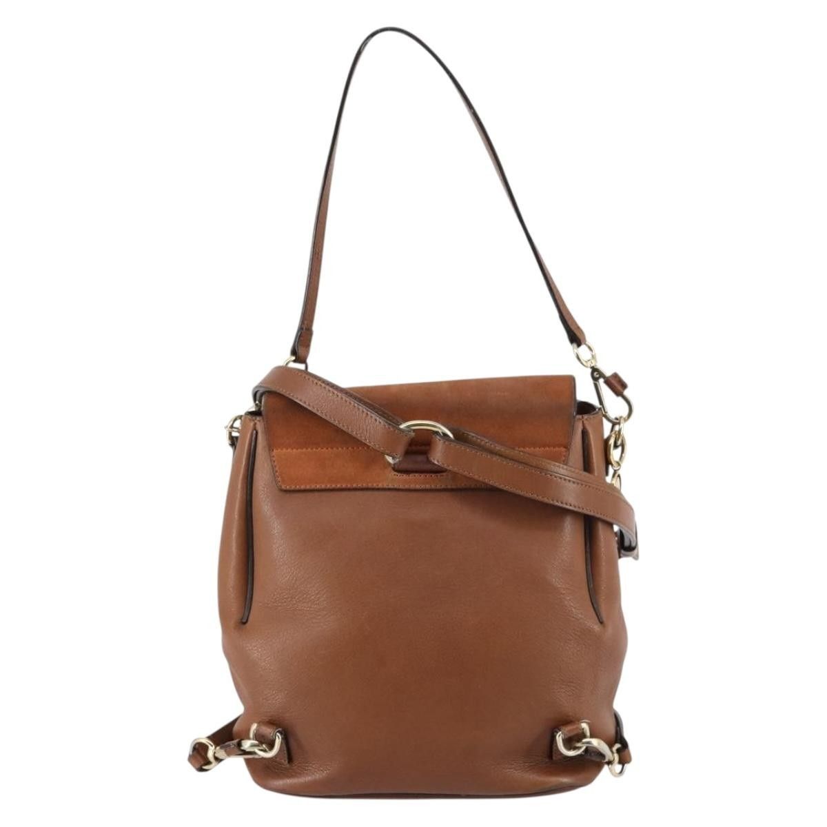 Chloe Chloe Faye Backpack Leather and Suede Size ONE SIZE - 2 Thumbnail