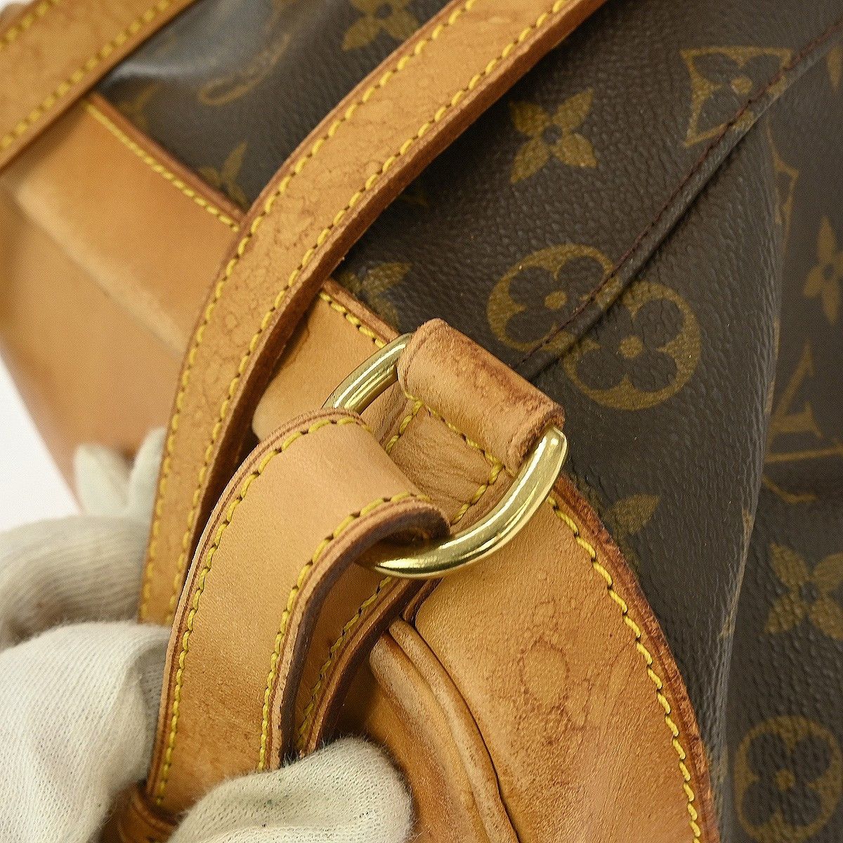 Louis Vuitton Louis Vuitton Vintage Montsouris Backpack Monogram Canvas Size ONE SIZE - 9 Thumbnail