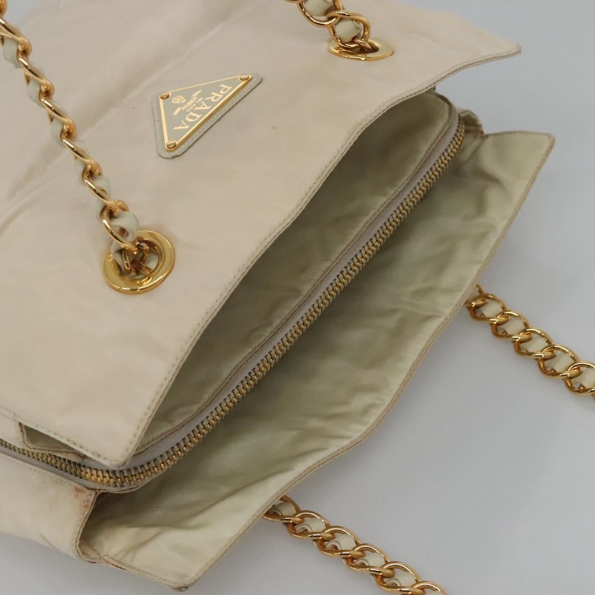 Prada Prada Chain Shoulder Bag Tessuto Size ONE SIZE - 16 Thumbnail