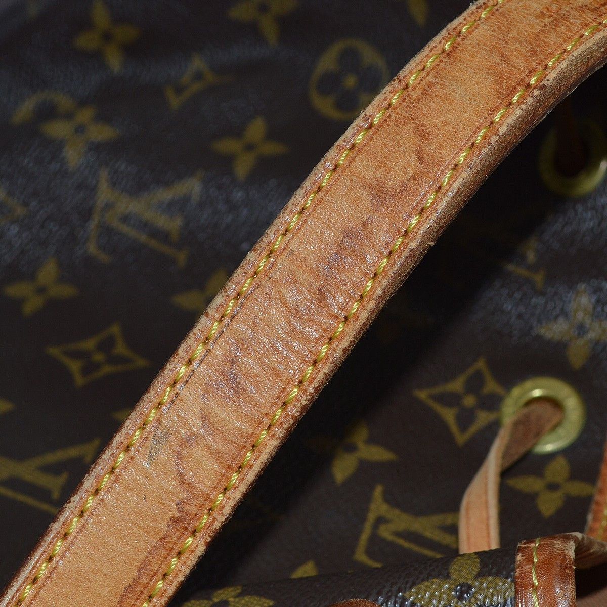Louis Vuitton Louis Vuitton Petit Noe Handbag Monogram Canvas Size ONE SIZE - 9 Thumbnail
