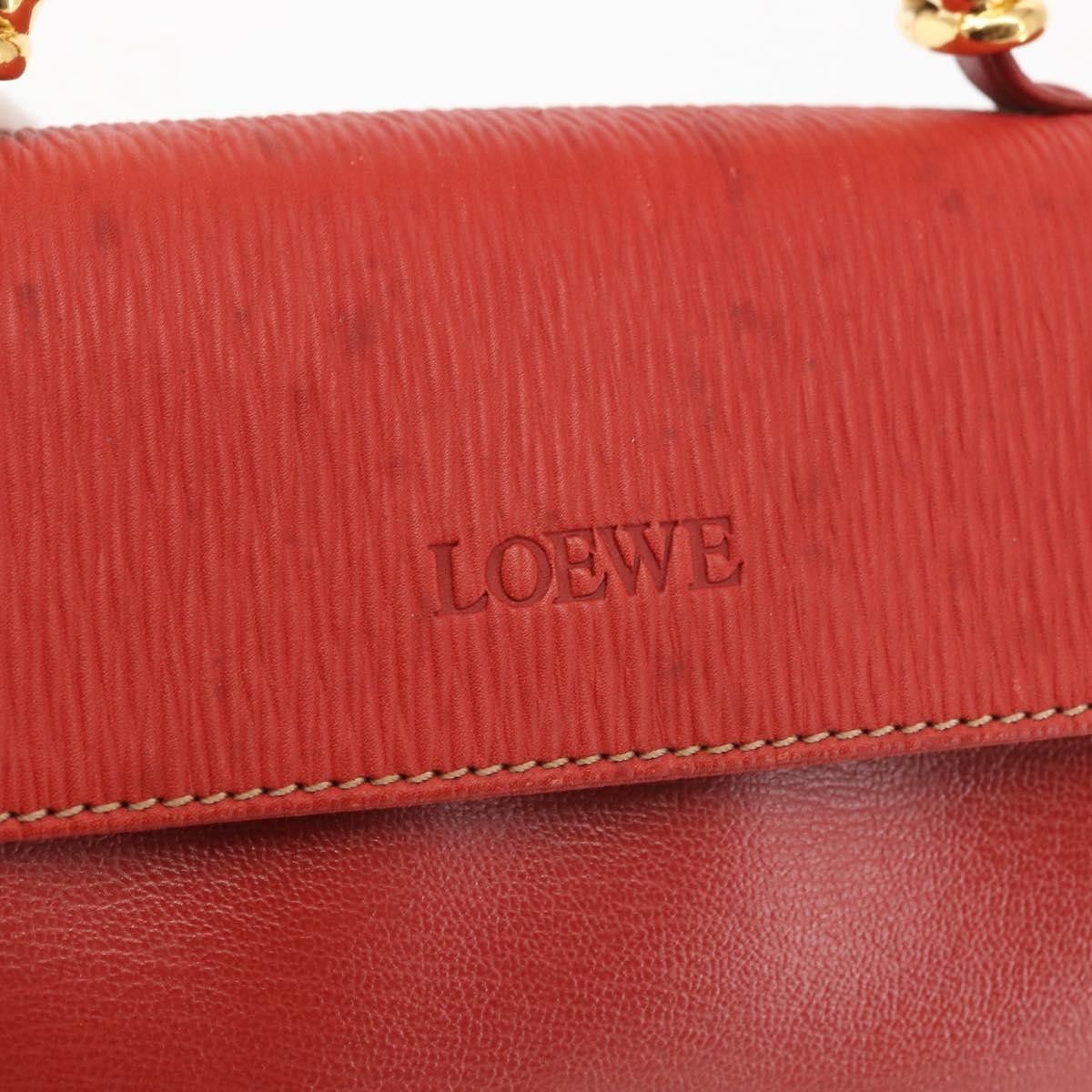 Loewe Loewe Vintage Velazquez Top Handle Bag Leather Size ONE SIZE - 16 Thumbnail