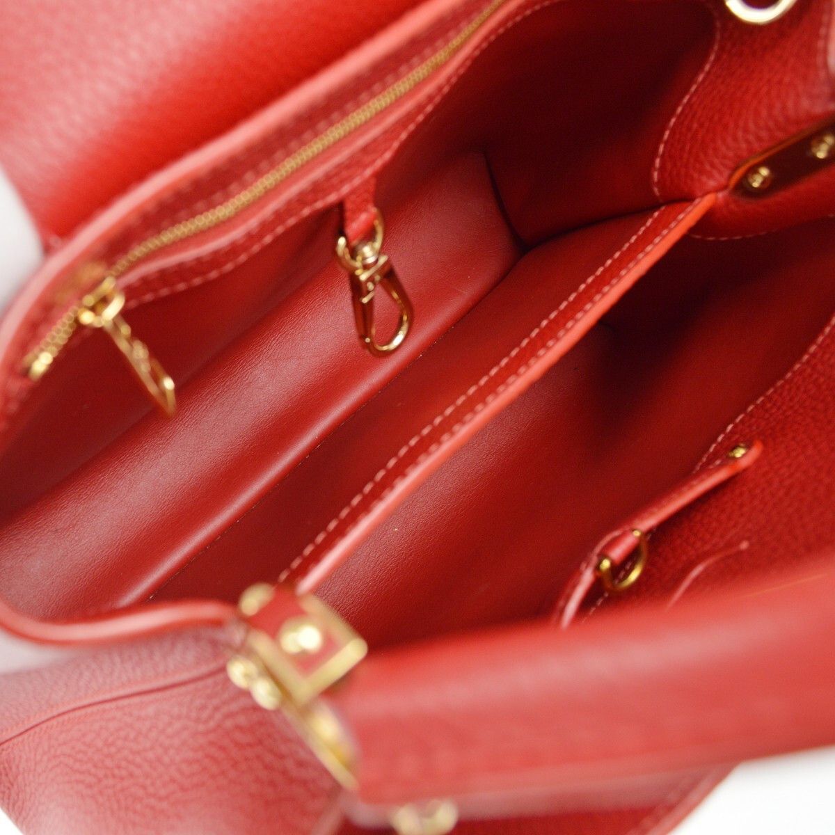 Louis Vuitton Louis Vuitton Capucines Bag Leather Size ONE SIZE - 3 Thumbnail