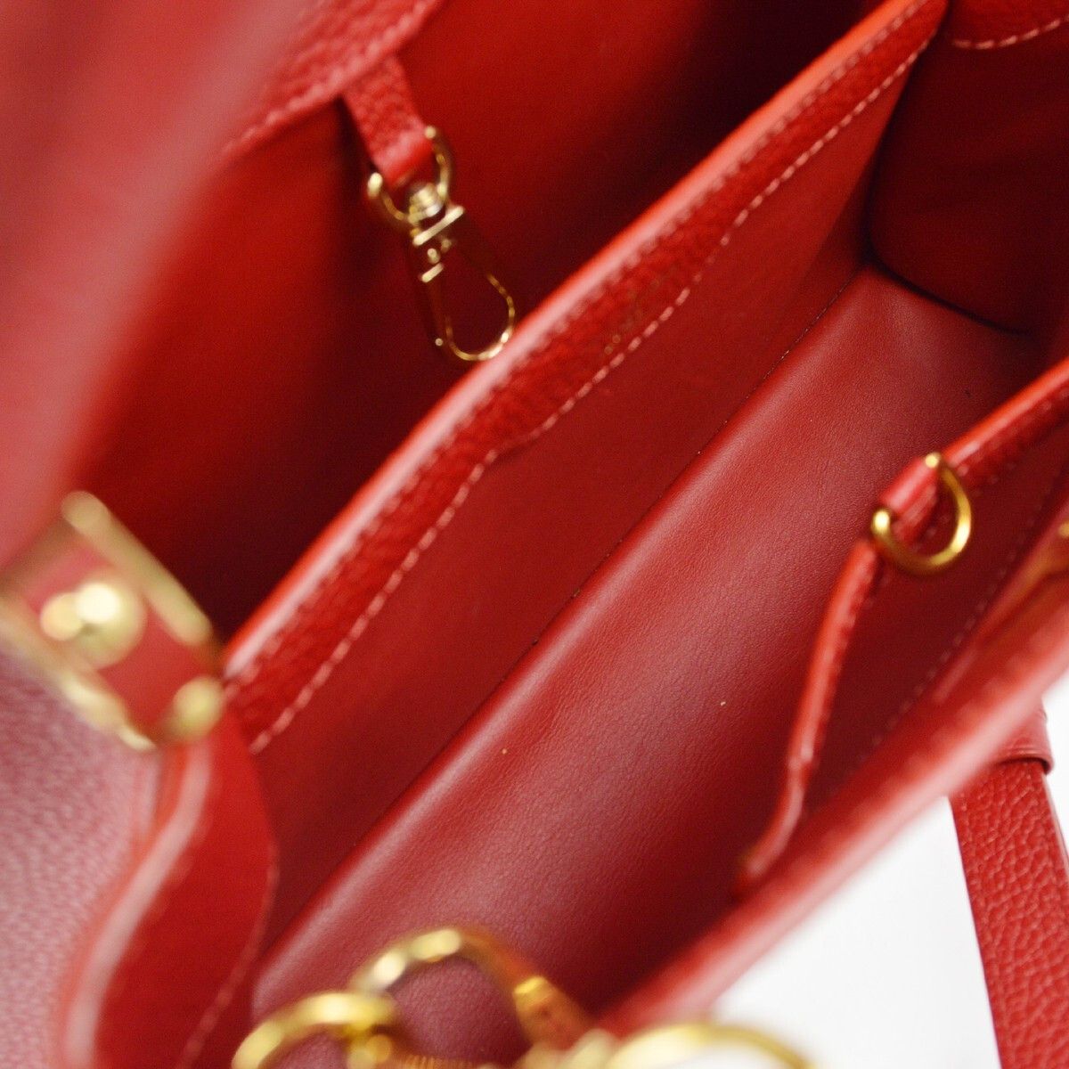 Louis Vuitton Louis Vuitton Capucines Bag Leather Size ONE SIZE - 9 Thumbnail