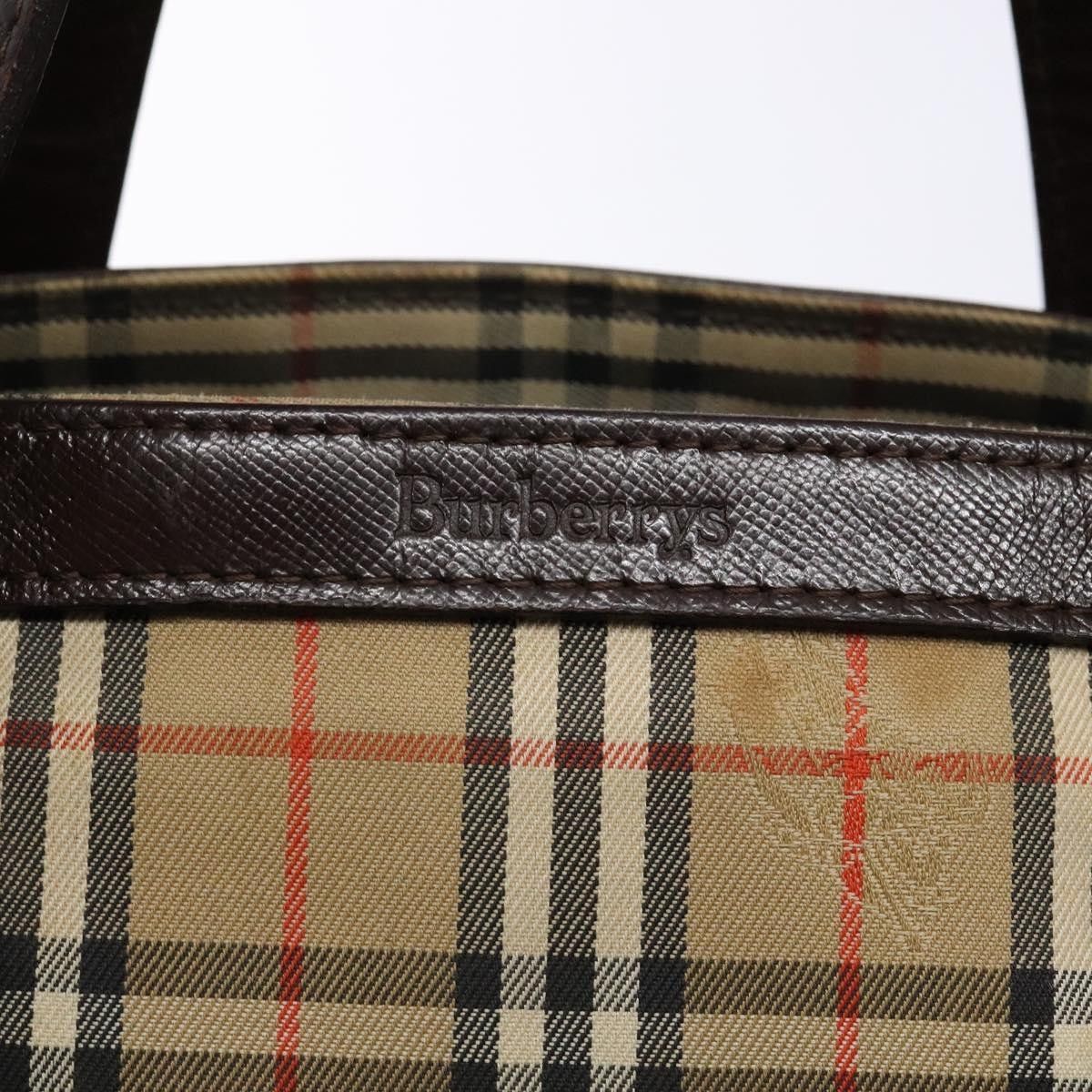 Burberry Burberry Nova Check Handbag Nova Check Canvas and leather Size ONE SIZE - 6 Thumbnail