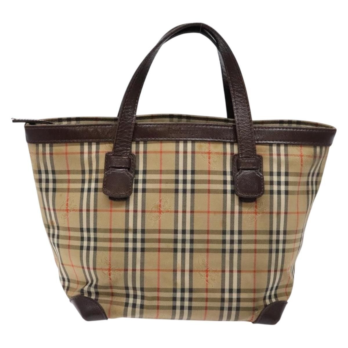 Burberry Burberry Nova Check Handbag Nova Check Canvas and leather Size ONE SIZE - 18 Thumbnail