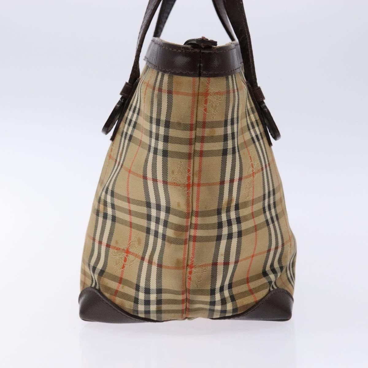 Burberry Burberry Nova Check Handbag Nova Check Canvas and leather Size ONE SIZE - 4 Thumbnail