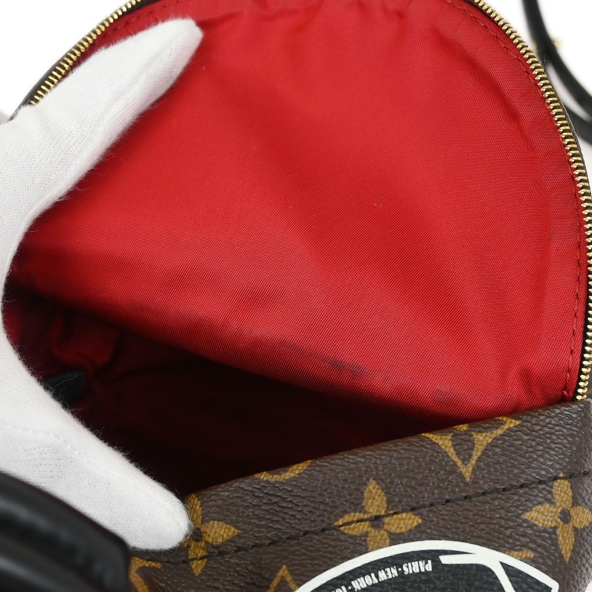 Louis Vuitton Louis Vuitton Palm Springs Backpack Limited Edition World Tour Monogram Canvas Size ONE SIZE - 3 Thumbnail