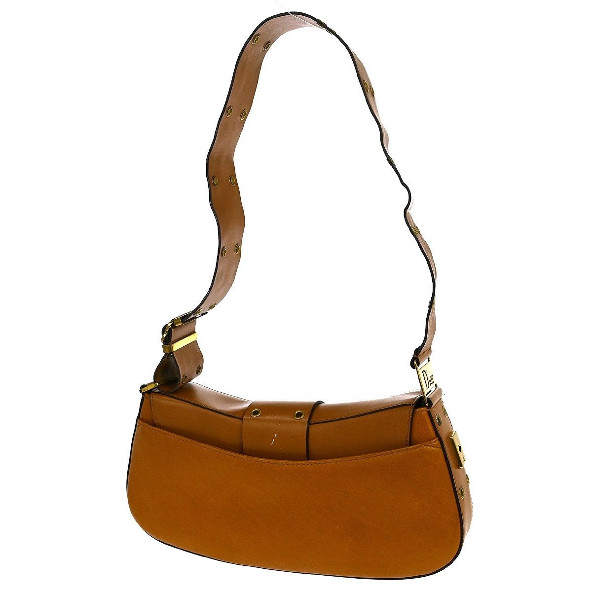 Dior Christian Dior Vintage Street Chic Columbus Bag Leather Size ONE SIZE - 2 Thumbnail