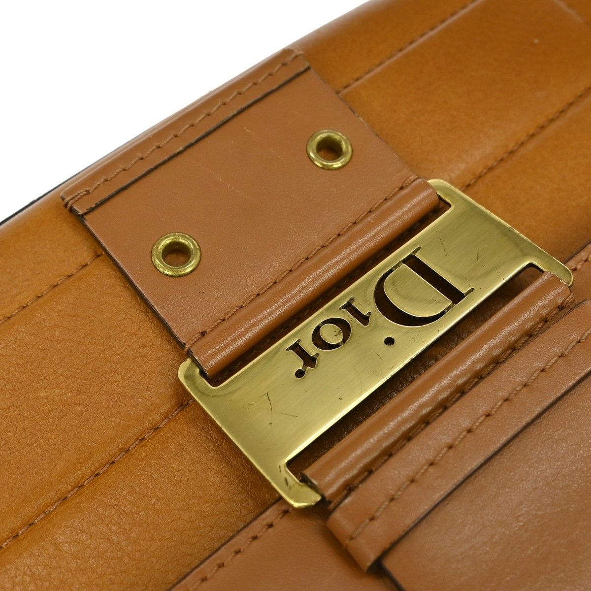 Dior Christian Dior Vintage Street Chic Columbus Bag Leather Size ONE SIZE - 9 Thumbnail