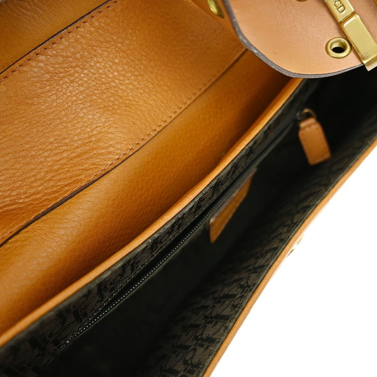 Dior Christian Dior Vintage Street Chic Columbus Bag Leather Size ONE SIZE - 3 Thumbnail