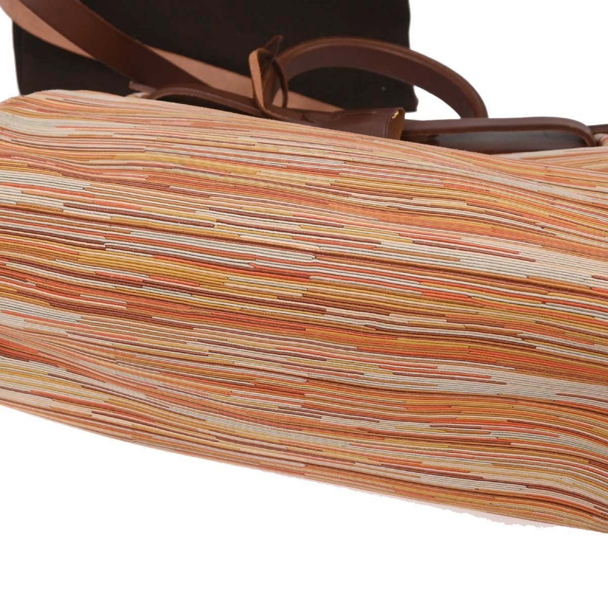 Hermes Hermes Herbag Vibrato and Leather Size ONE SIZE - 9 Thumbnail