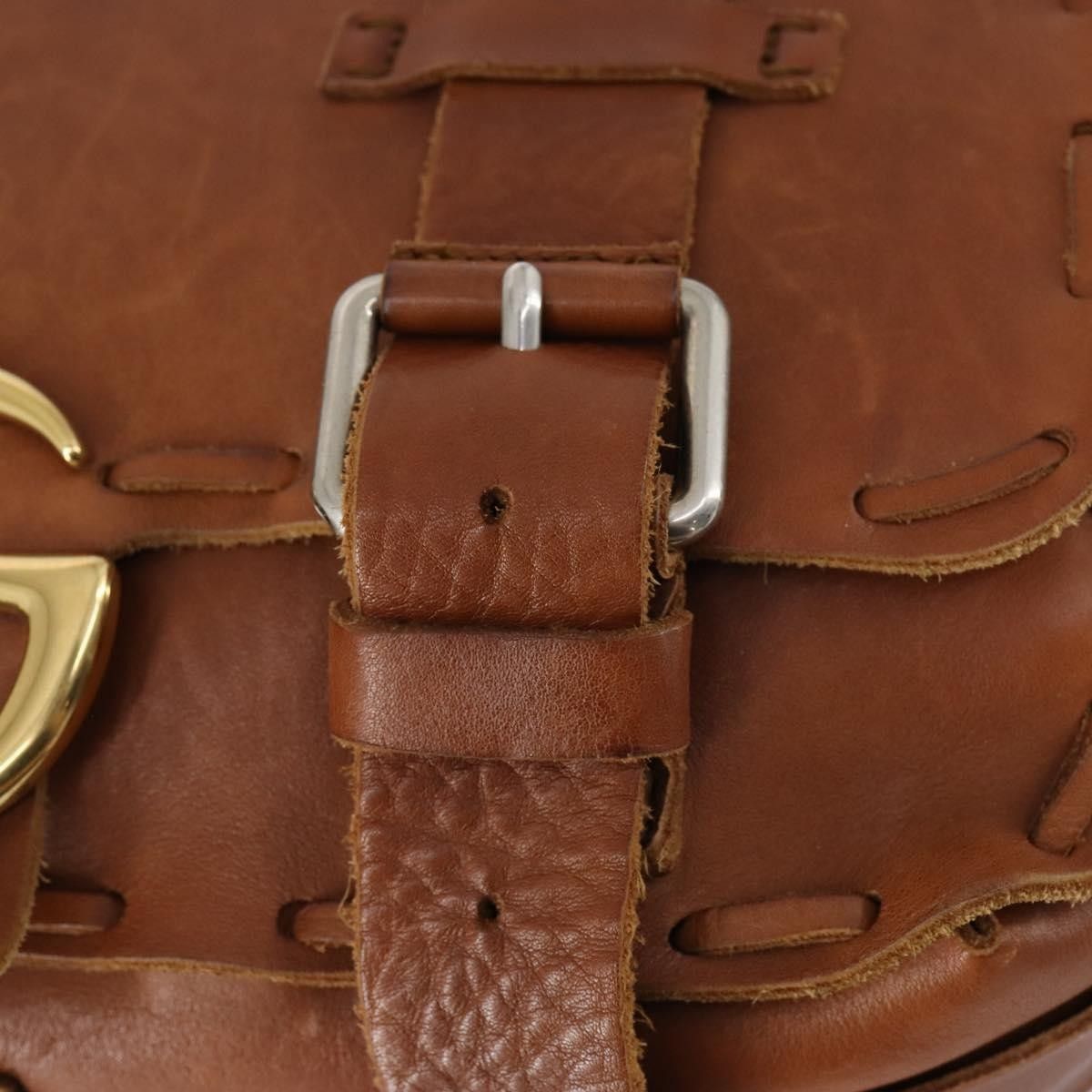 Gucci Gucci GG Marmont Laced Messenger Leather Size ONE SIZE - 14 Thumbnail