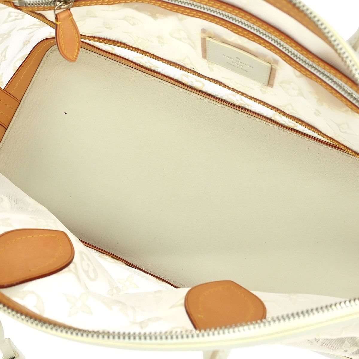 Louis Vuitton Louis Vuitton Transparence Lockit Handbag Mesh and Leather Size ONE SIZE - 3 Thumbnail