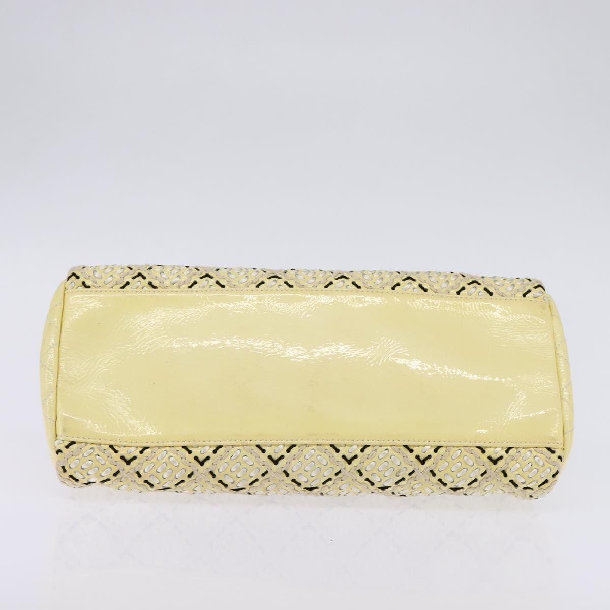 Chanel Chanel Just Mademoiselle Bag Woven Stitch Patent Size ONE SIZE - 16 Thumbnail