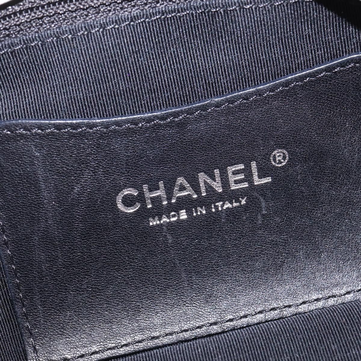 Chanel Chanel Just Mademoiselle Bag Woven Stitch Patent Size ONE SIZE - 6 Thumbnail