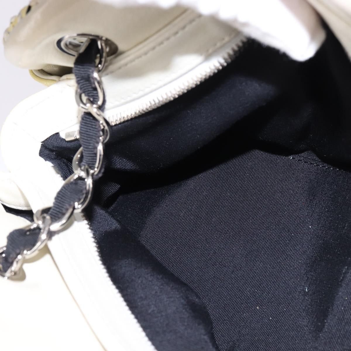 Chanel Chanel Just Mademoiselle Bag Woven Stitch Patent Size ONE SIZE - 21 Thumbnail