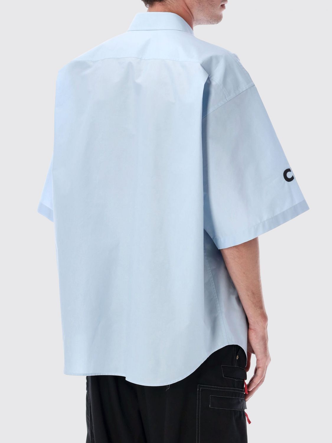 Balenciaga Balenciaga Shirt Men Gnawed Blue Size US L / EU 52-54 / 3 - 2 Thumbnail
