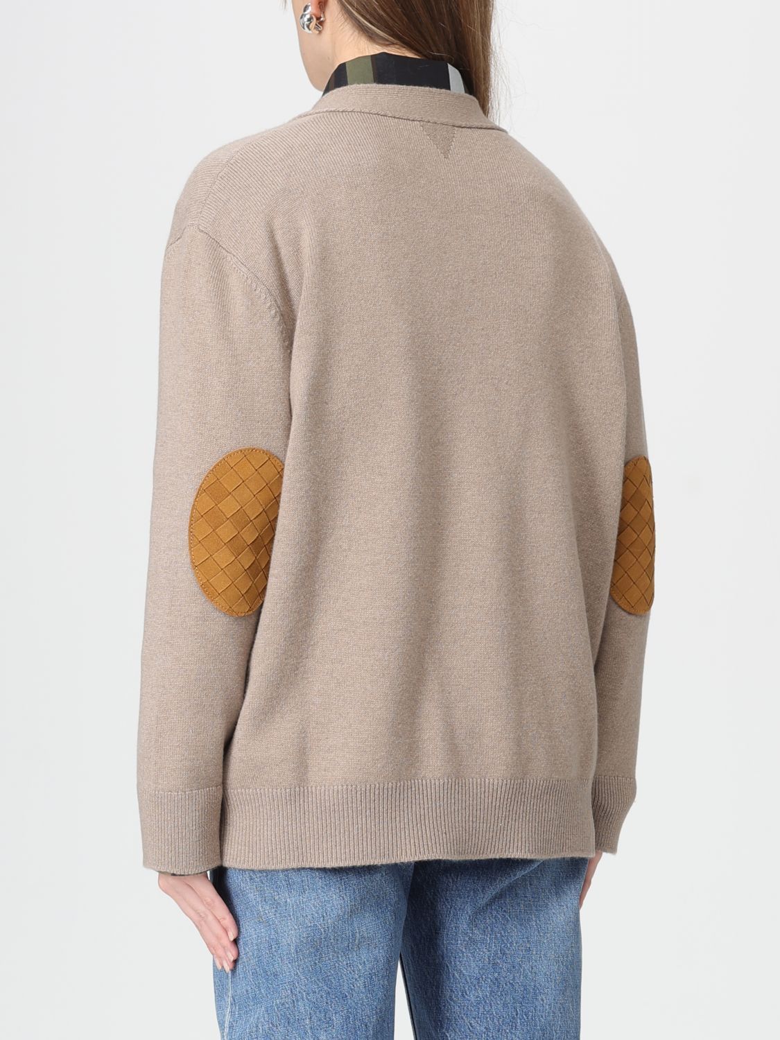 Bottega Veneta Bottega Veneta Sweater Woman Beige Size L / US 10 / IT 46 - 3 Thumbnail