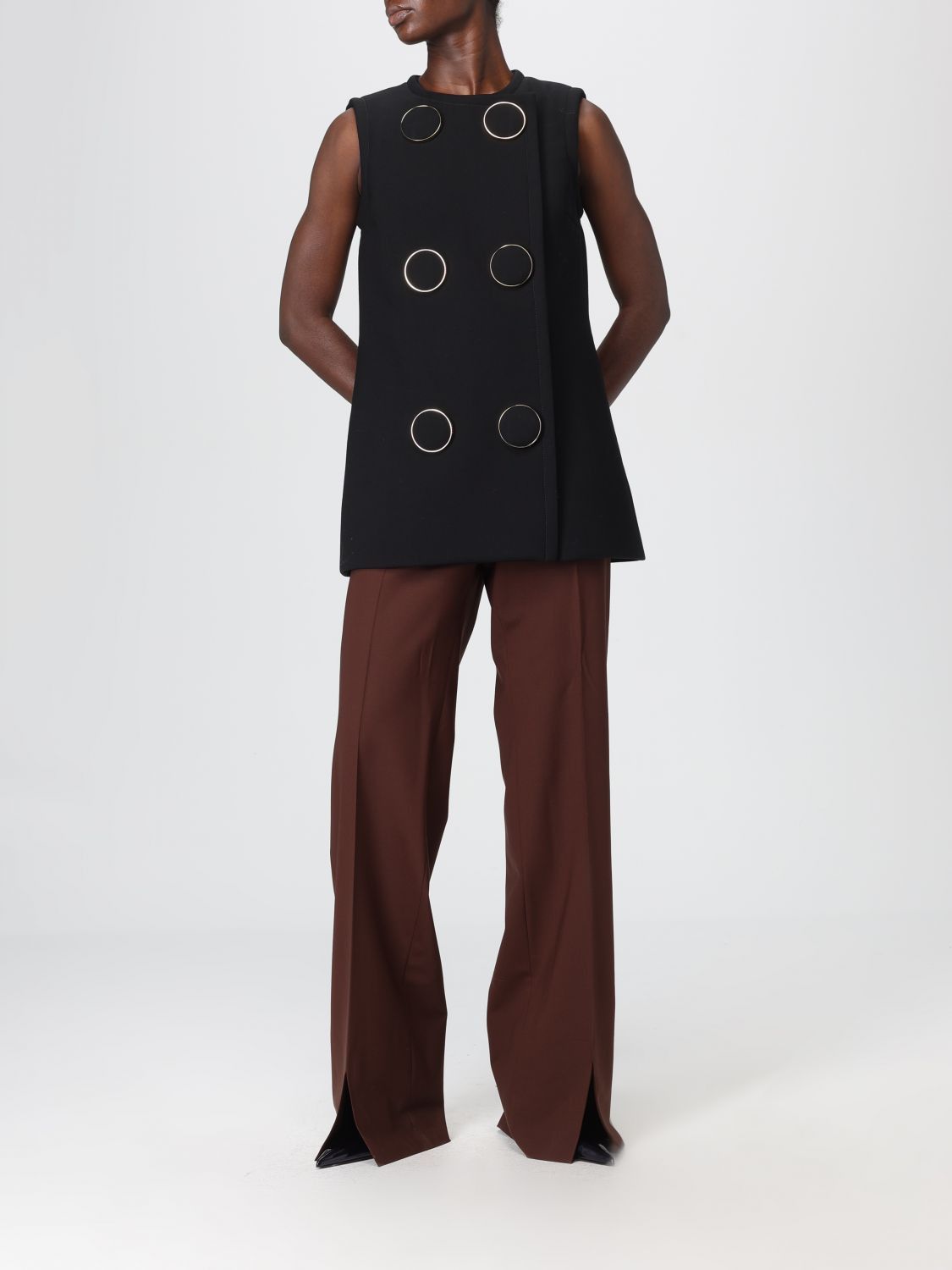Gucci Gucci Waistcoat Woman Black Size S / US 4 / IT 40 - 2 Thumbnail