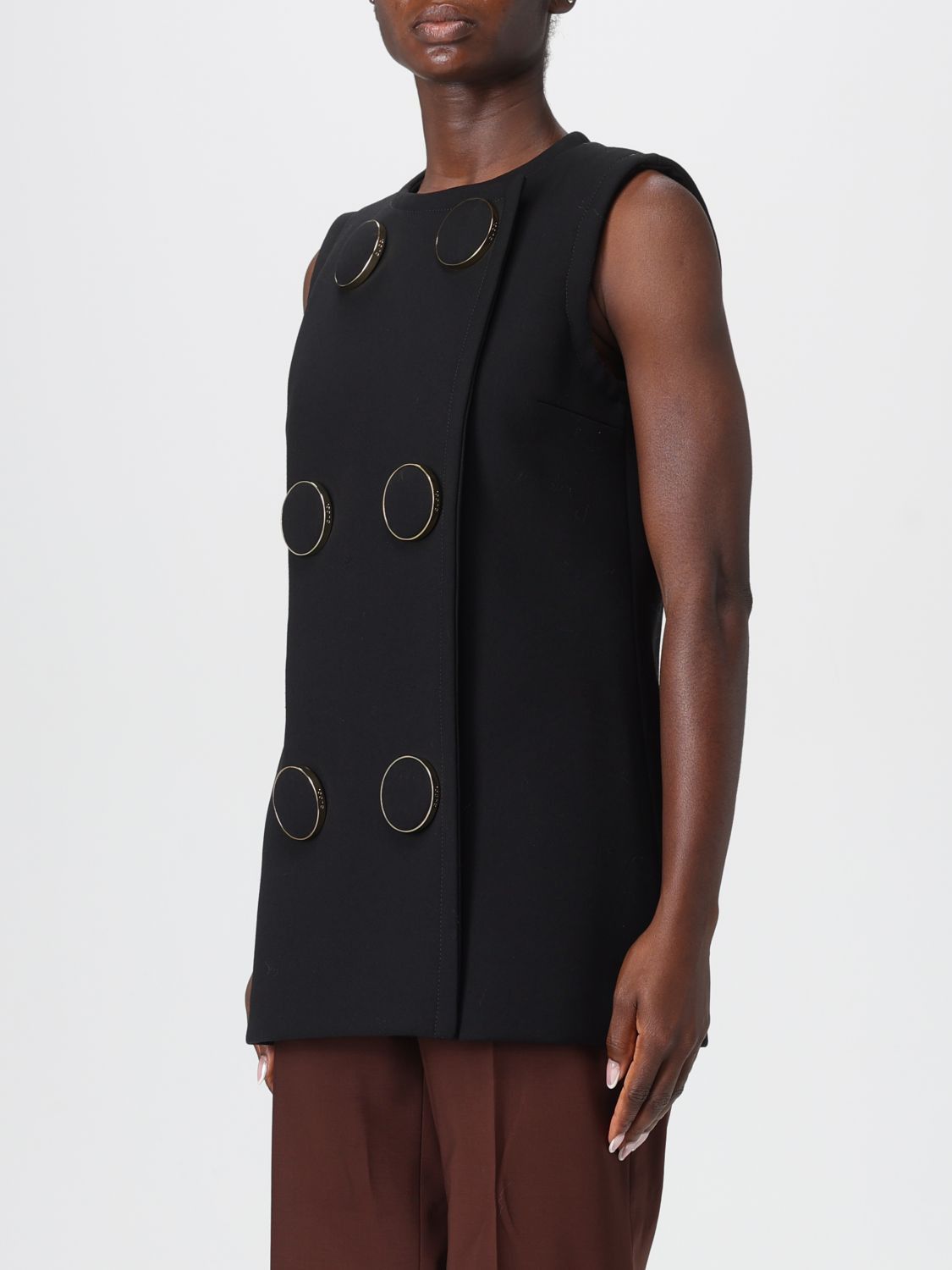Gucci Gucci Waistcoat Woman Black Size S / US 4 / IT 40 - 4 Thumbnail