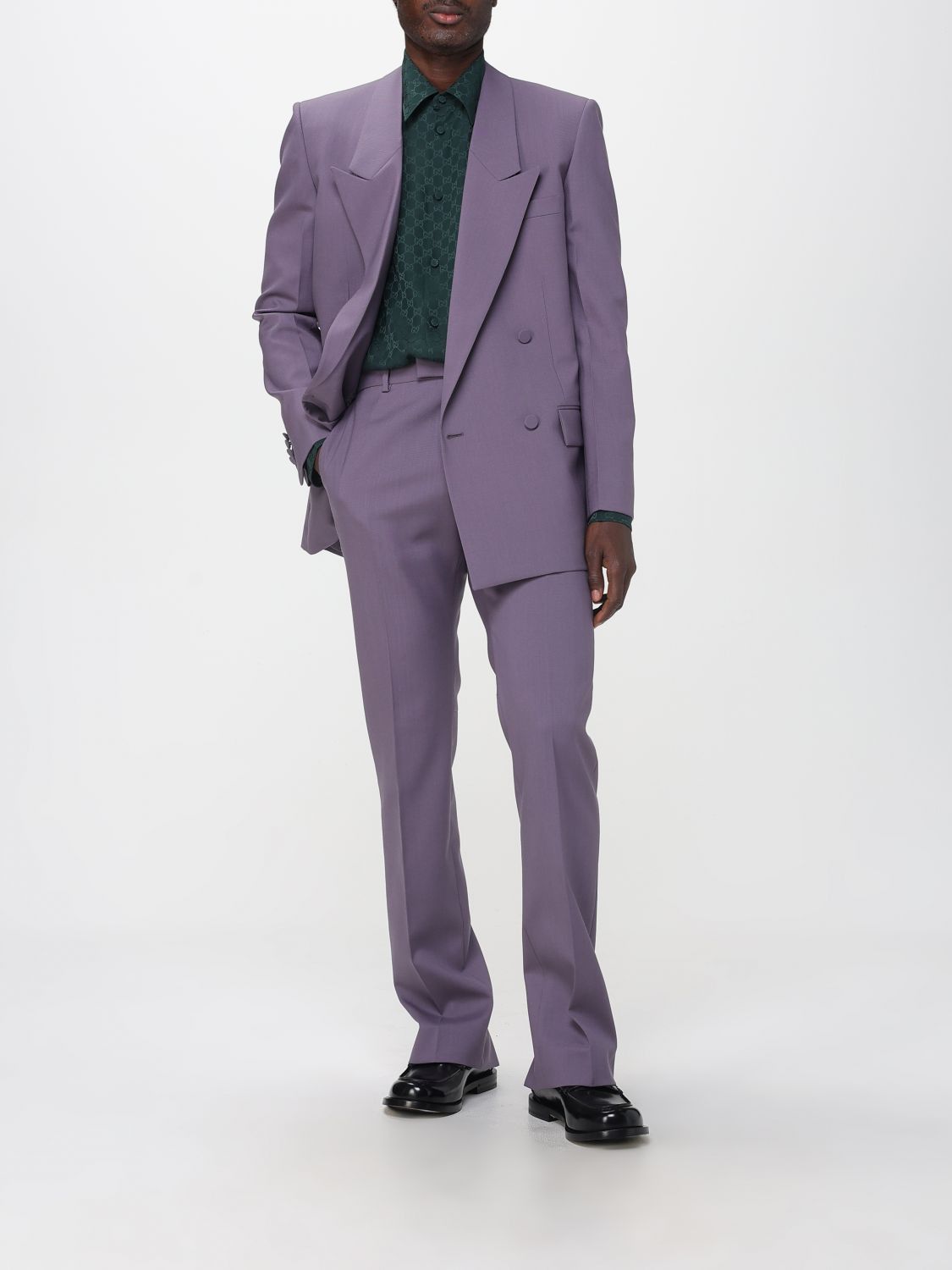 Gucci Gucci Jacket Men Violet Size US XXL / EU 58 / 5 - 2 Thumbnail
