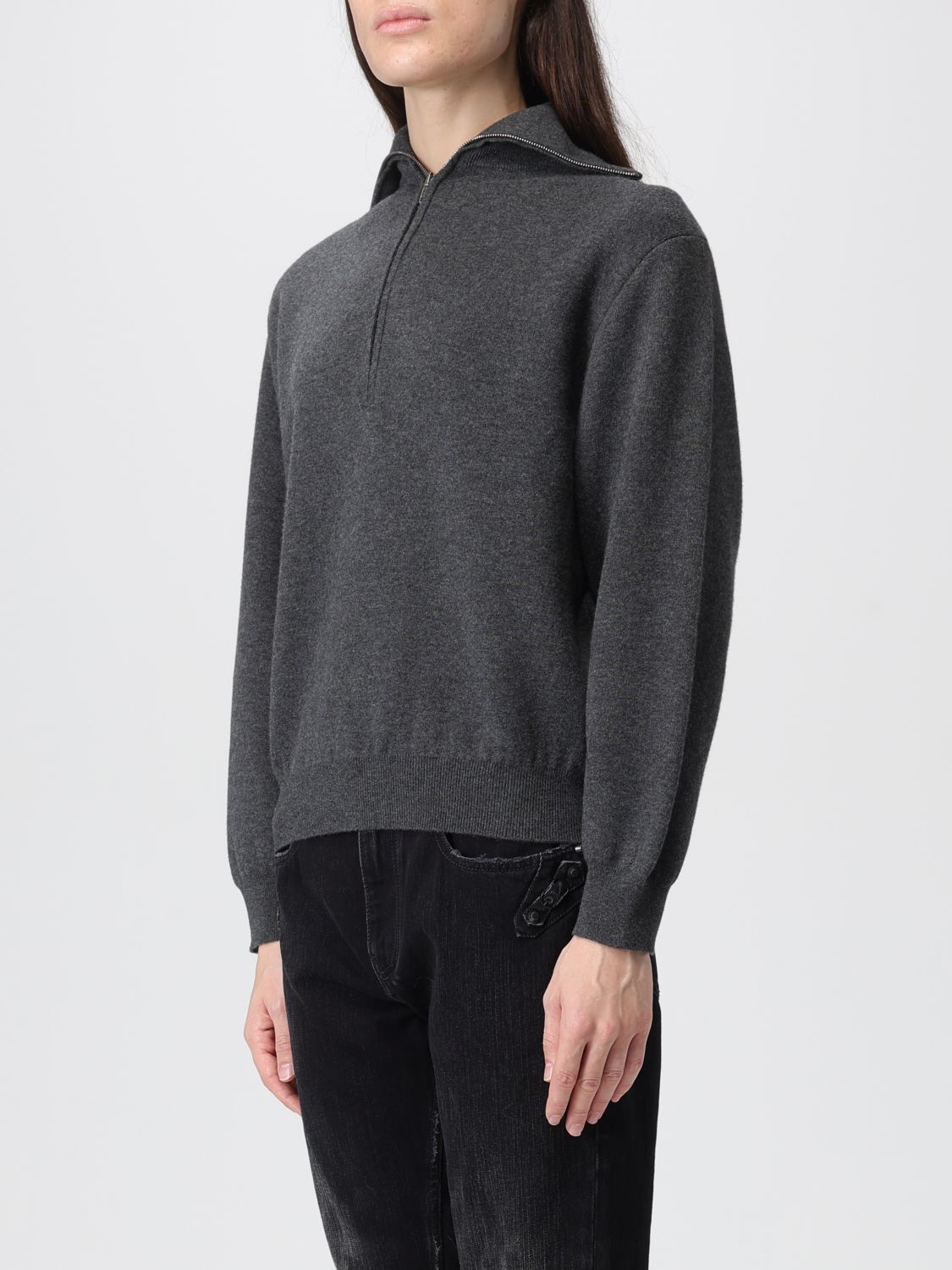 Balenciaga Balenciaga Sweater Woman Grey Size S / US 4 / IT 40 - 4 Thumbnail