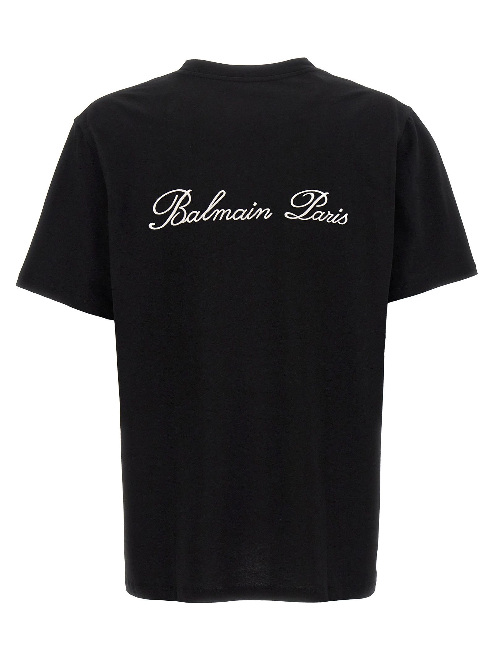 Balmain 'Signature' T-Shirt Size US L / EU 52-54 / 3 - 2 Thumbnail