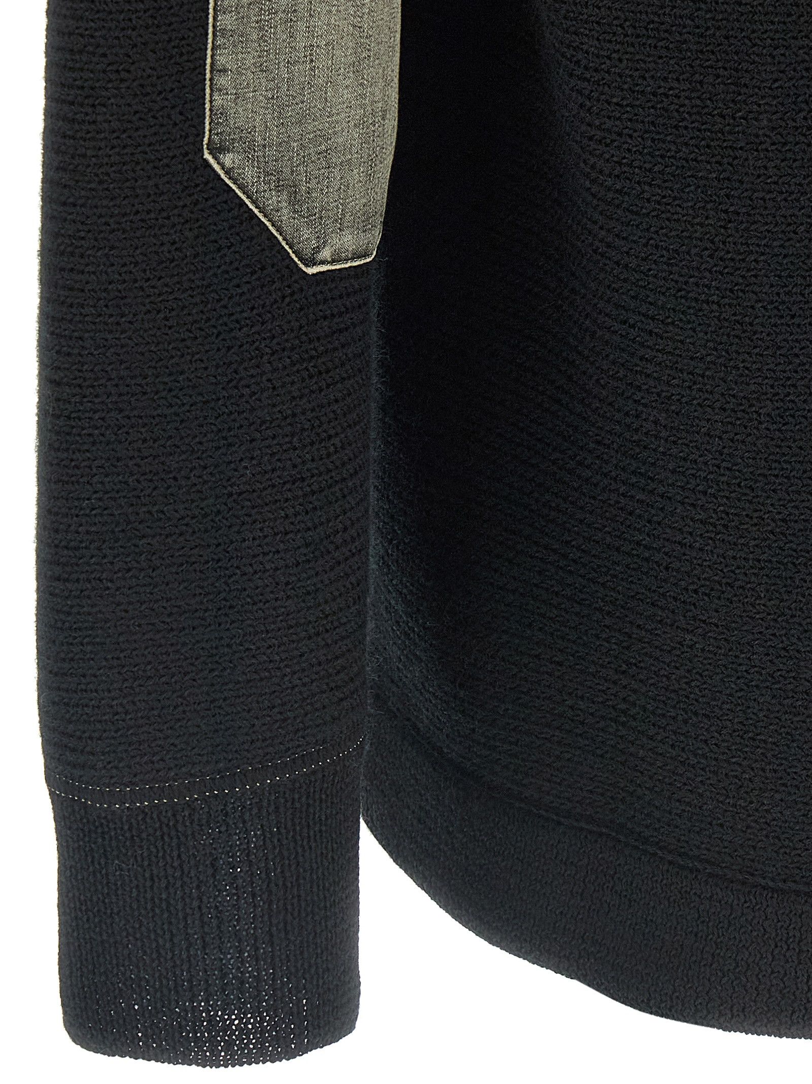 Maison Margiela Elbow Patch Cardigan Size US M / EU 48-50 / 2 - 4 Thumbnail