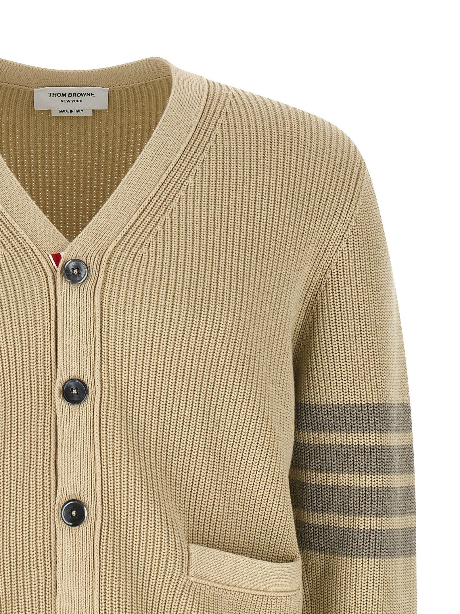 Thom Browne 'Garment Dye' Cardigan Size US L / EU 52-54 / 3 - 3 Thumbnail
