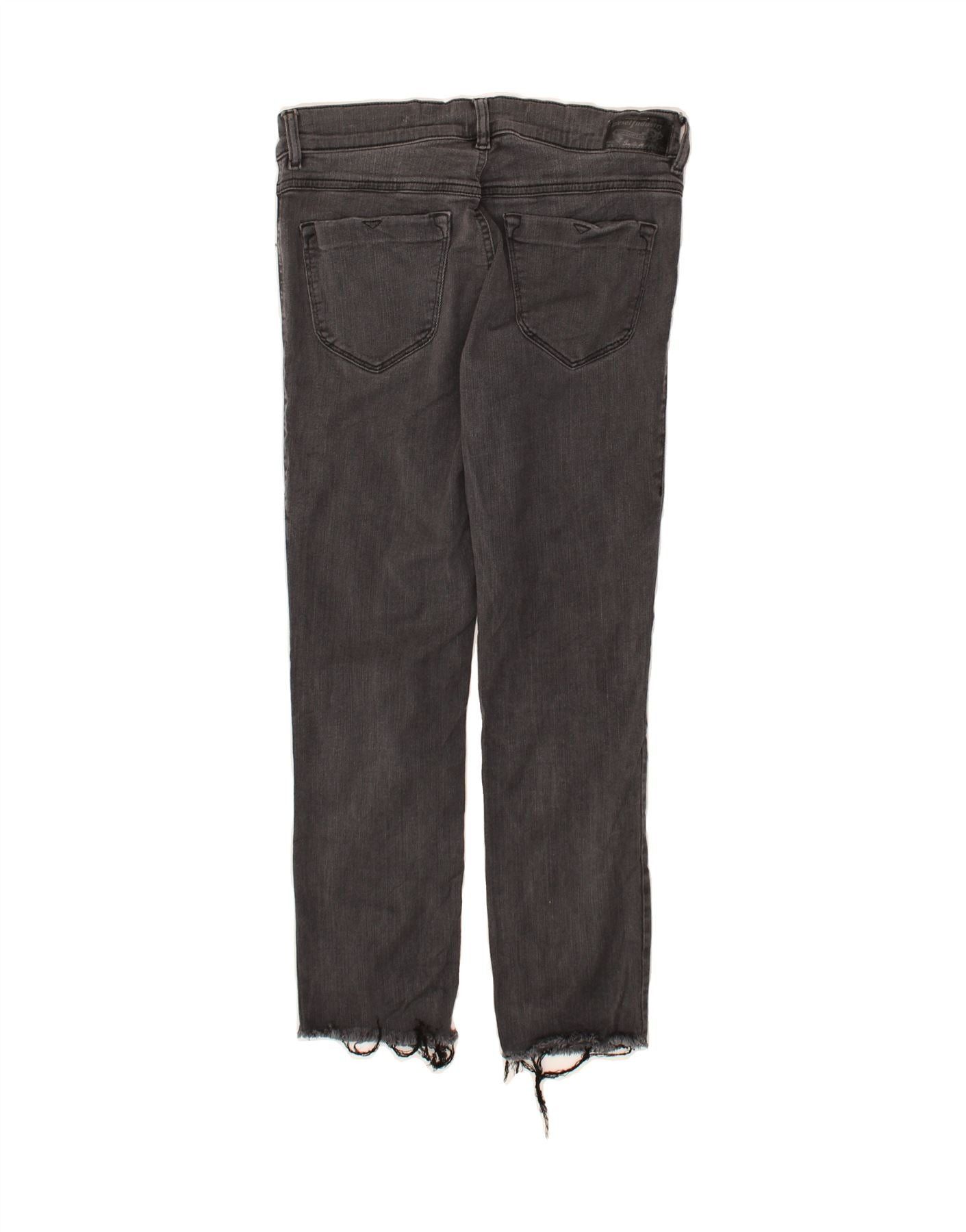 Diesel Womens Livier Super Slim Jegging Jeans W29 L25 Grey Cotton Size 42" / US 20 - 2 Thumbnail