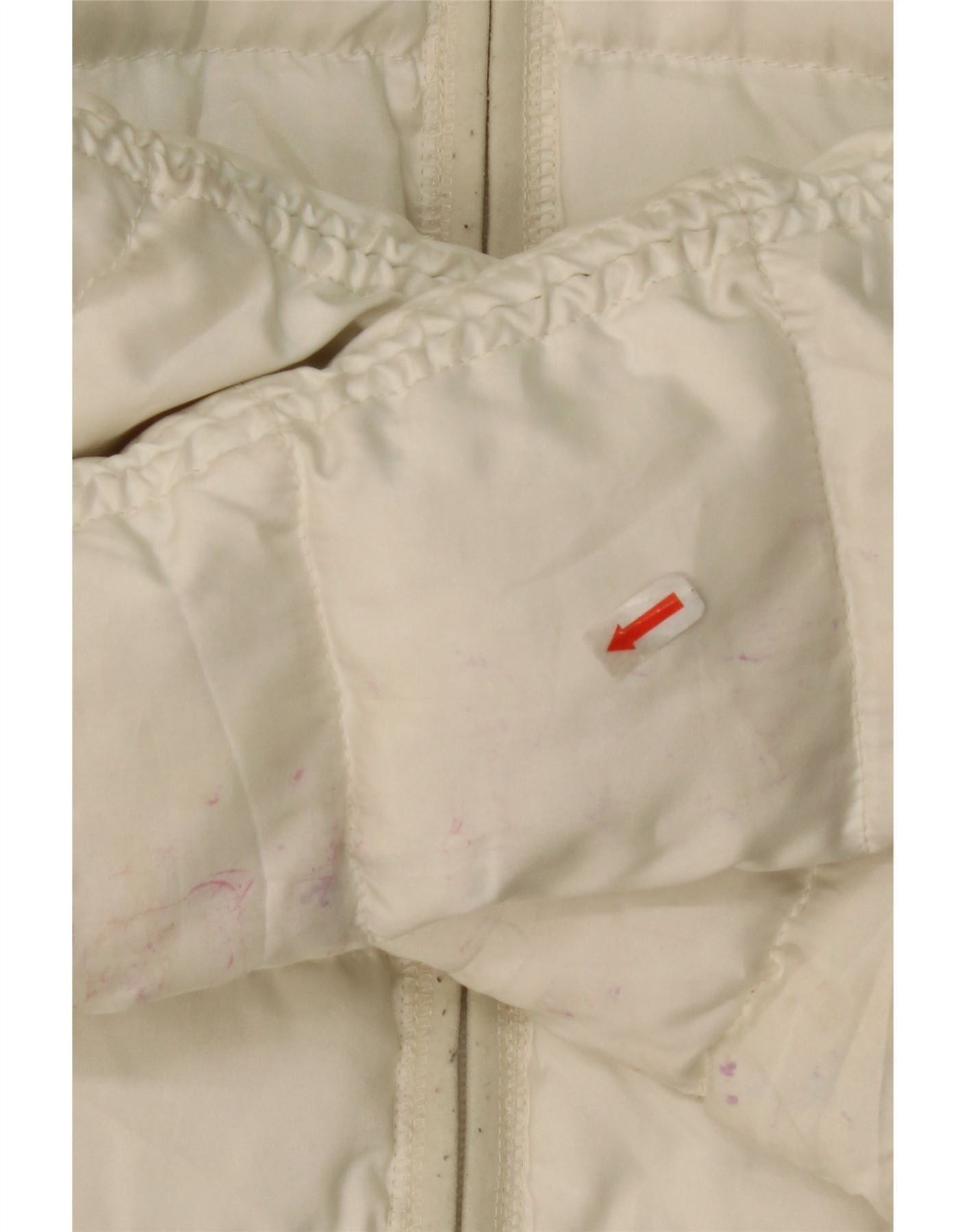 Ralph Lauren Girls Hooded Padded Jacket 4-5 Years White Polyester Size XS / US 0-2 / IT 36-38 - 3 Thumbnail