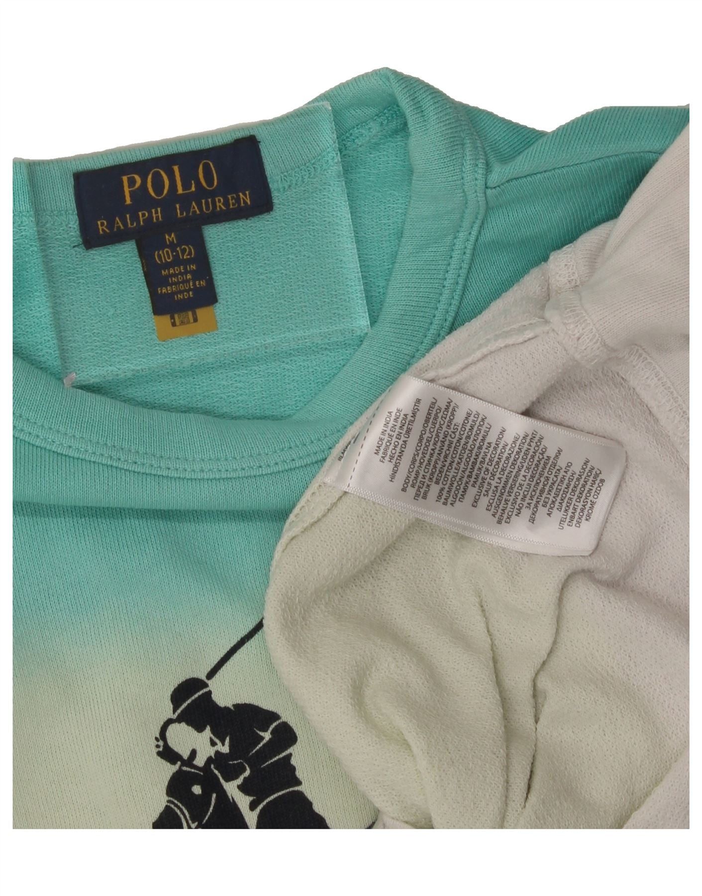 Polo Ralph Lauren Boys Sweatshirt Jumper 10-11 Years Medium Multicoloured Size M / US 6-8 / IT 42-44 - 3 Thumbnail