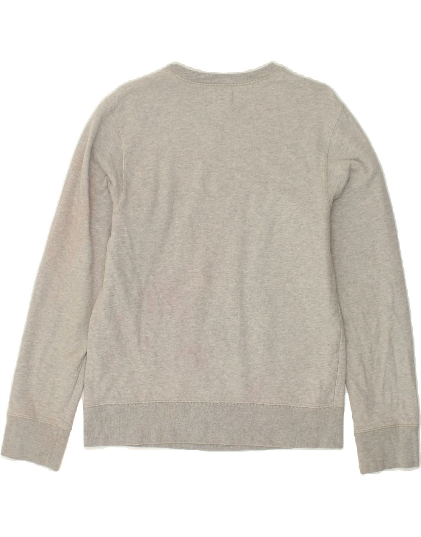 Diesel Boys Graphic Sweatshirt Jumper 13-14 Years XL Grey Cotton Size XL / US 12-14 / IT 48-50 - 2 Thumbnail