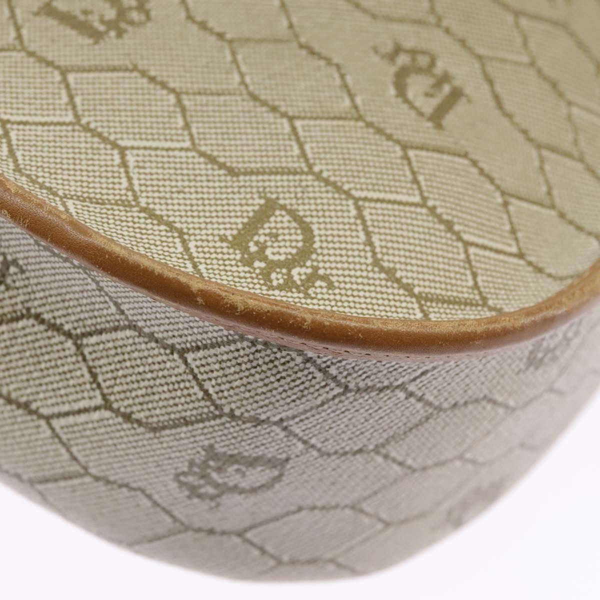 Dior Christian Dior Vintage Honeycomb Shoulder Bag Canvas Size ONE SIZE - 11 Thumbnail