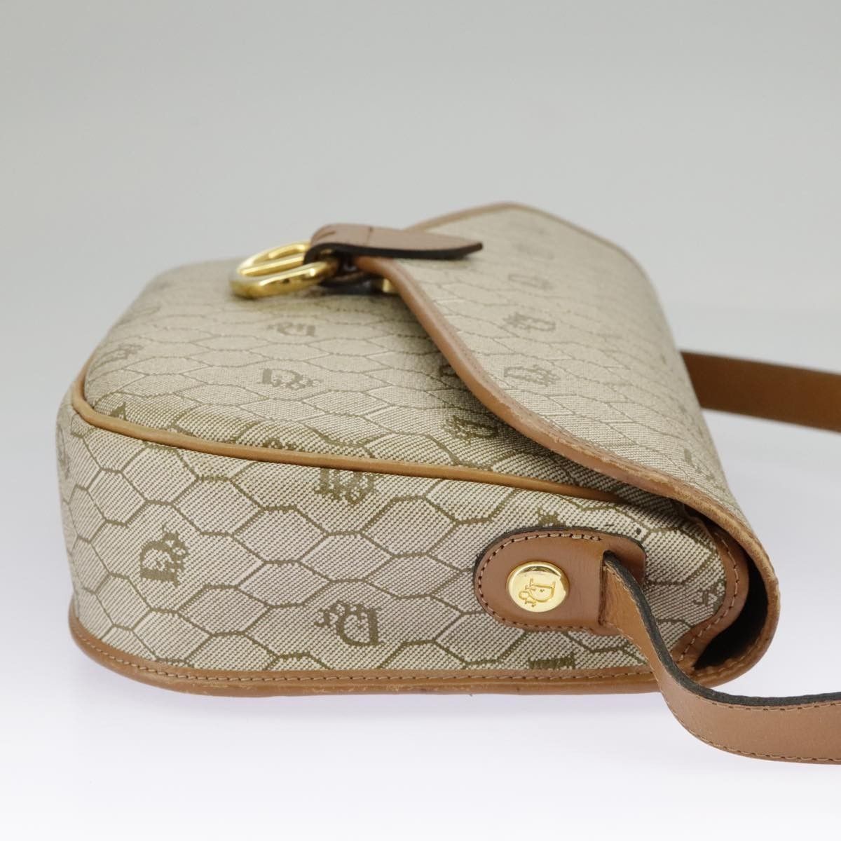 Dior Christian Dior Vintage Honeycomb Shoulder Bag Canvas Size ONE SIZE - 4 Thumbnail