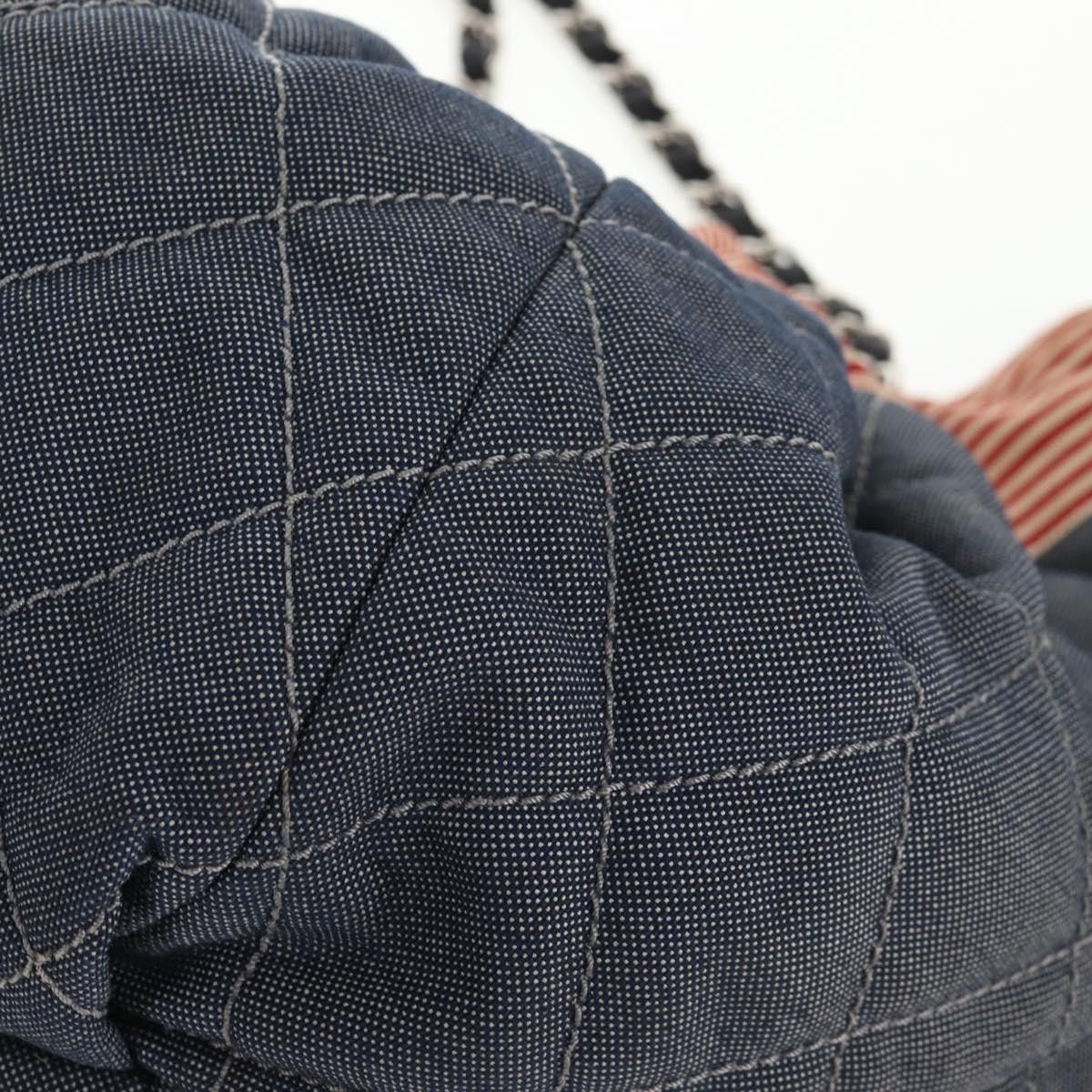 Chanel Chanel Stretch Spirit Cabas Quilted Denim Size ONE SIZE - 12 Thumbnail