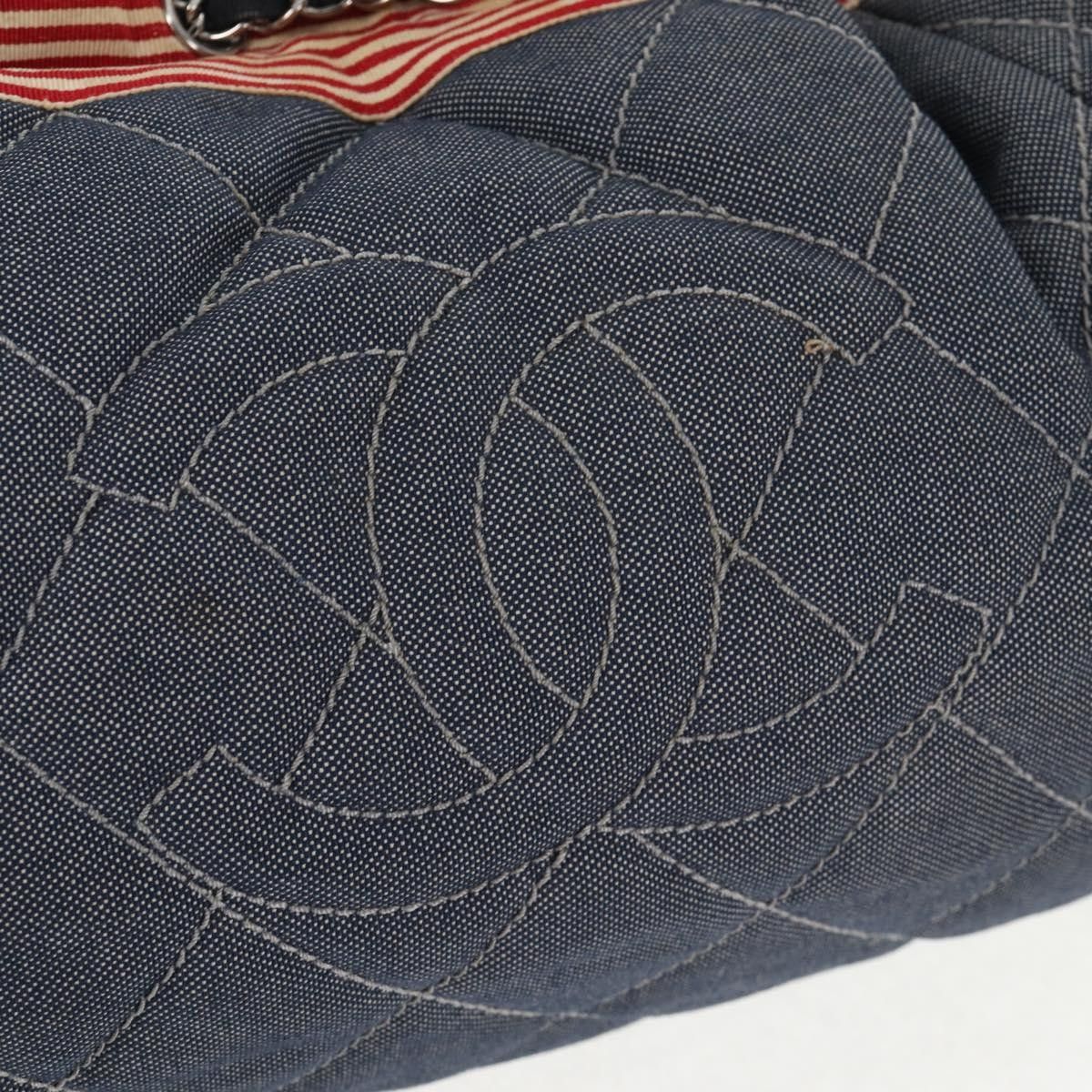 Chanel Chanel Stretch Spirit Cabas Quilted Denim Size ONE SIZE - 22 Thumbnail