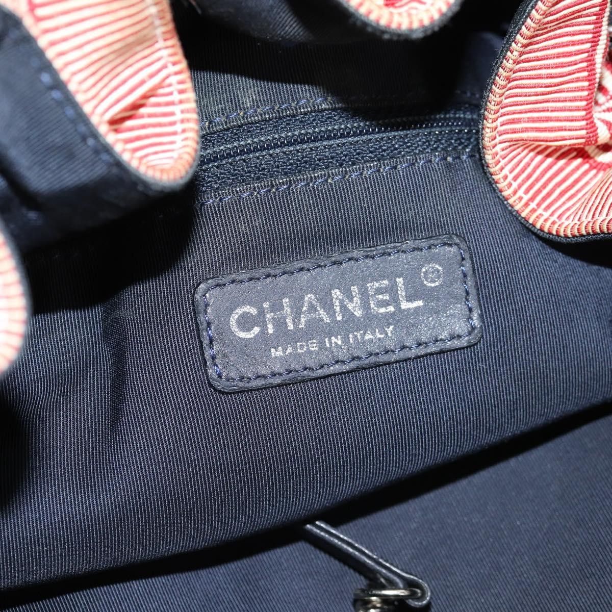 Chanel Chanel Stretch Spirit Cabas Quilted Denim Size ONE SIZE - 6 Thumbnail