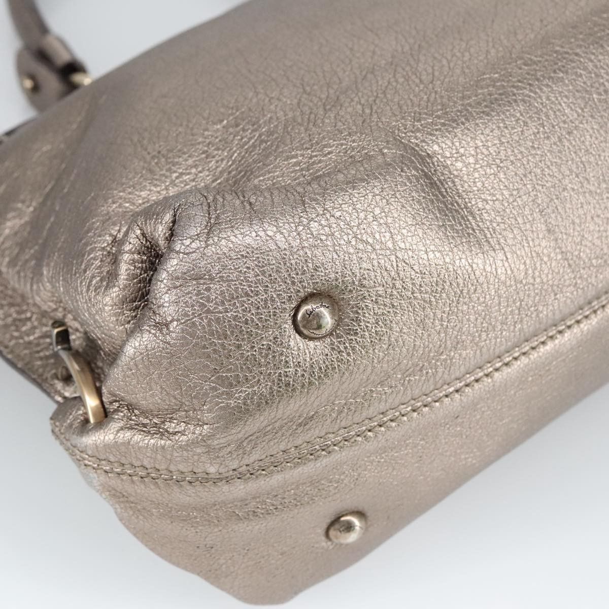 Salvatore Ferragamo Salvatore Ferragamo Sofia Satchel Leather Size ONE SIZE - 12 Thumbnail