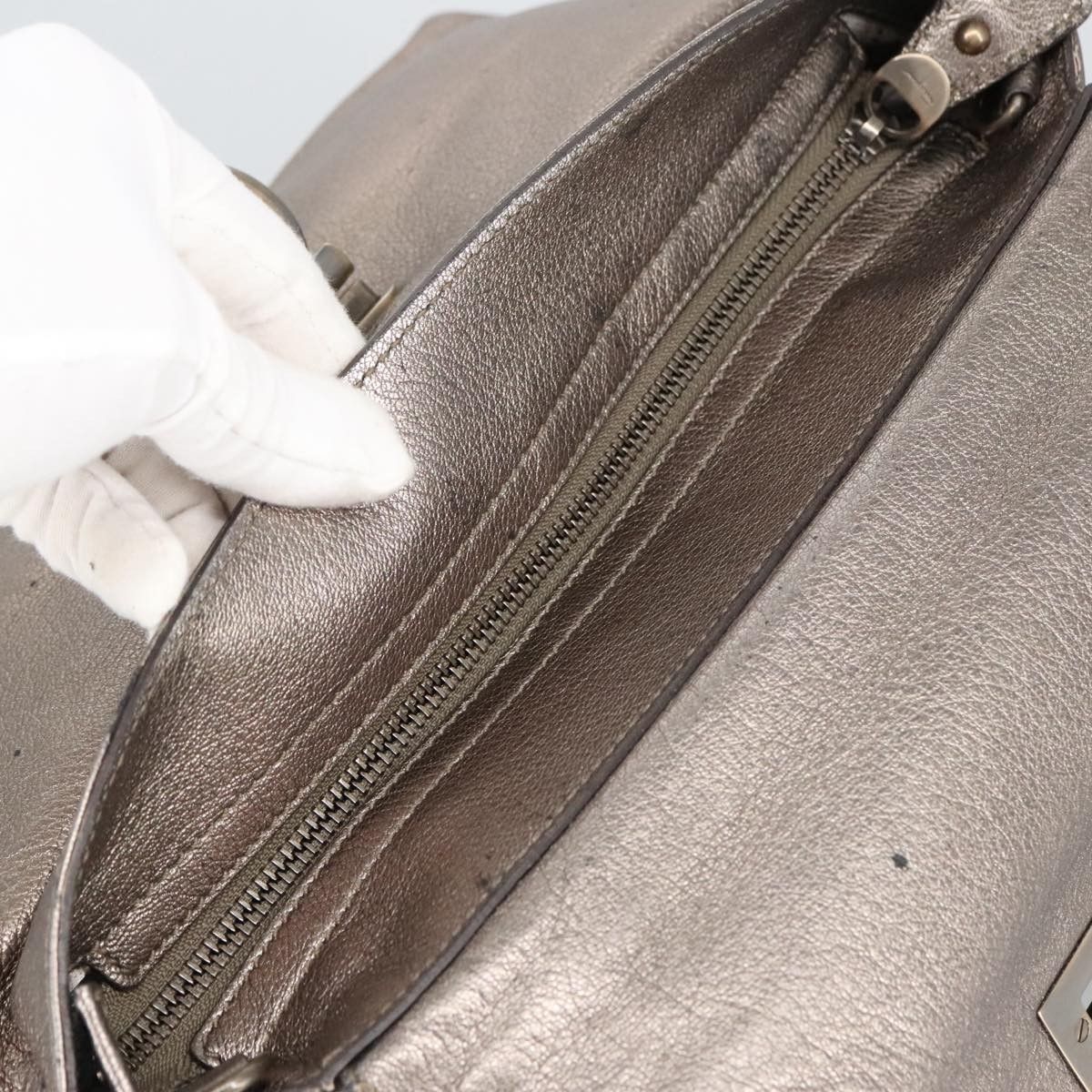 Salvatore Ferragamo Salvatore Ferragamo Sofia Satchel Leather Size ONE SIZE - 18 Thumbnail
