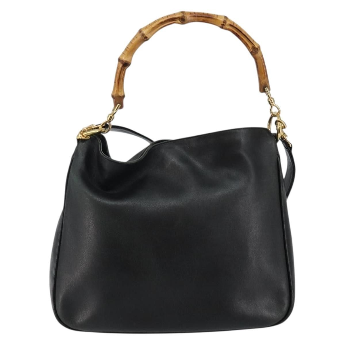 Gucci Gucci Diana NM Bamboo Shoulder Bag Leather Size ONE SIZE - 18 Thumbnail